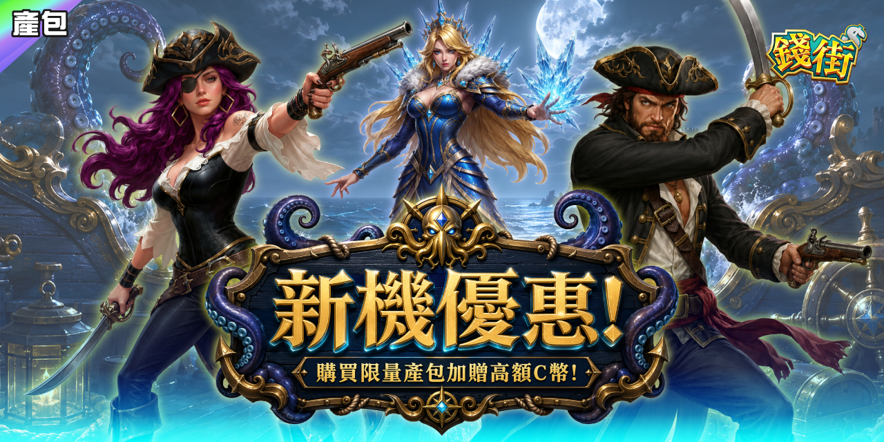 《 深海巨妖 》新機優惠 !